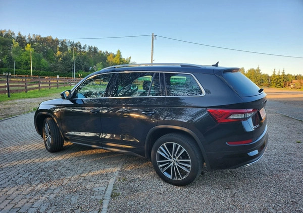 Skoda Kodiaq cena 159000 przebieg: 66000, rok produkcji 2021 z Gdańsk małe 781